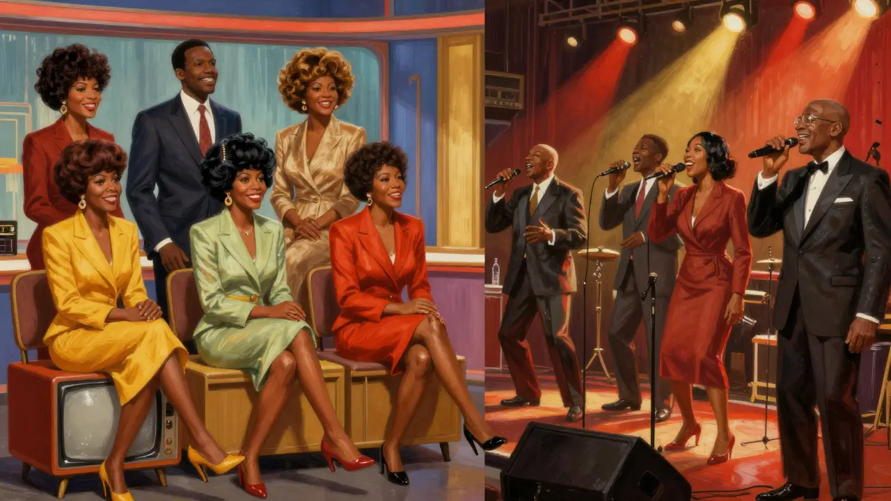 Motown artists on TV and soul singers performing live